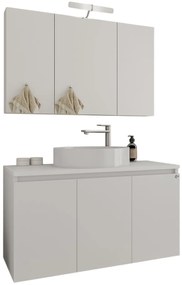 Комплект за баня Drop Verona 90 II-White