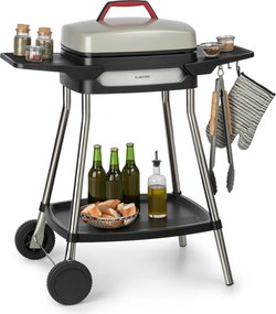 Klarstein Gatsby, електрическа скара, 2000 W, незалепваща скара, бежово / черна