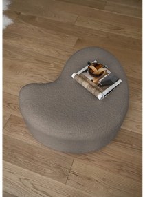 Кафява табуретка от плат букле Miuf - Miuform