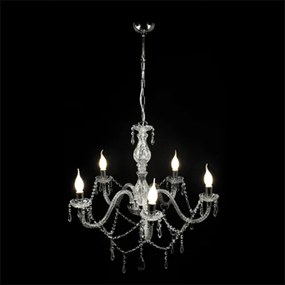 Полилей ВЕНЕЦИЯ, хром, 5xE14