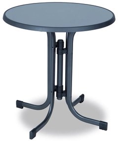 Метална кръгла градинска маса за хранене ø 70 cm Pizarra – Dajar