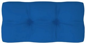 Sonata Възглавница за палетен диван, кралскосиня, 80x40x12 см