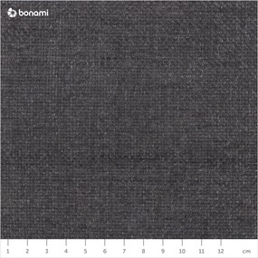 Сиво боксспринг легло с място за съхранение 180x200 cm Ruby – Maison de Rêve