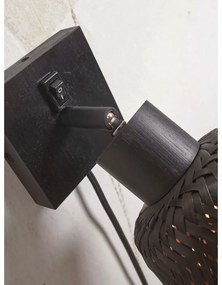Черна стенна лампа ø 15 cm Java - Good&amp;Mojo