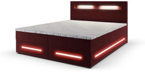 Тапицирано легло boxspring MINOR + топер, 160x200, монолит 59