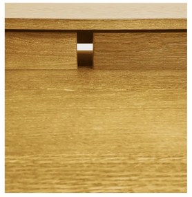 Работна маса от декор от дъб за секретар 44x115 cm Carteret – Woodman