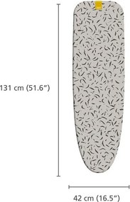 Покривало за дъска за гладене 110x33 cm Glide Compact – Joseph Joseph