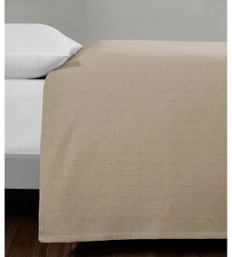 Бежова памучна покривка за двойно легло 200x230 cm Serenity - Mijolnir