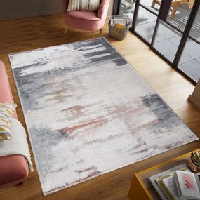 Килим подходящ за пране в сиво и цвят слонова кост 160x230 cm Abstract Colors – Vitaus