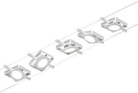 Paulmann 94420 - К-кт 5xLED/4,5W Спот MAC 230V матов хром