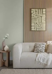 Триместен диван atmosphera Zenia, Слонова кост, 203x90x71 cm