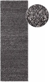 Тъмносива ръчно изработена пътека от букле 80x200 cm Notting Hill Portobello – Ted Baker