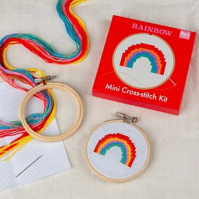 Творчески комплект Cross-stitch Kit Rainbow – Rex London