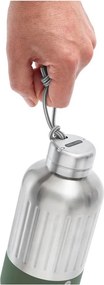 Термо бутилка от неръждаема стомана в сребрист цвят 650 ml Explorer – Black + Blum