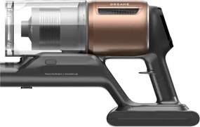 Вертикална прахосмукачка Dreame Z20 Station VZV25A, 715W, 250AW, 140000 об/мин, 3 степени, Станция със самоизпразване 3 л, 90 мин, HEPA H14, LED, Безчетков мотор, Черен