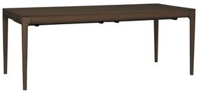 Сгъваема маса за хранене от дъбова дървесина 90x200 cm Heart'n'Soul - UMAGE