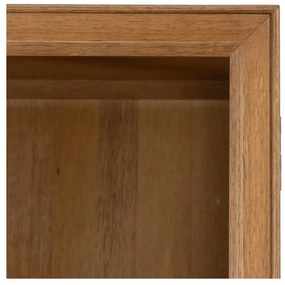 Витрина от декор от ясен в естествен цвят 84,5x198 cm – Ixia