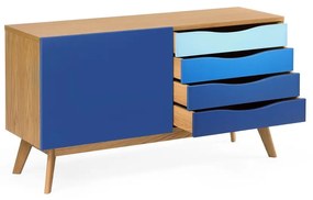 Син скрин с чекмеджета Avon - Woodman