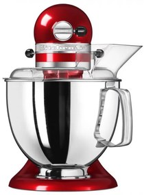 Разопакован: Планетарен миксер KitchenAid Artisan Elegance 5KSM175PSECA, 300W, 4.8 л, Direct drive, 10 скорости, Червен