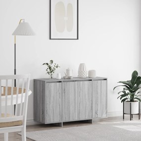 Sonata H Страничен шкаф Сив сонома Инженерна дървесина 120 x 41 x 75 см