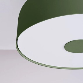 Зелено осветително тяло за таван Blacko – Sollux