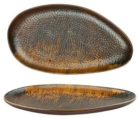 Horecano - Порцеланово плато овално 38см-RUSTIC (ZA0123-15-d-RU)