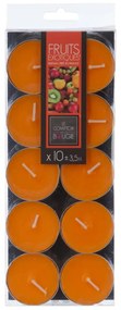 Комплект ароматни чаени свещи atmosphera Nina, 10 бр - Exotic Fruits