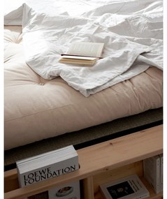 Двойно легло от борова дървесина с решетка 140x200 cm Ziggy - Karup Design