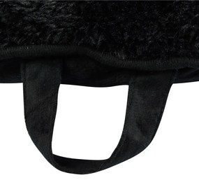 Черно легло за куче 65x107 cm – Love Story