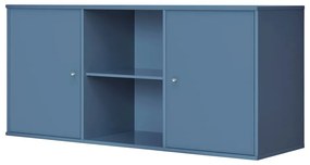 Син нисък висящ скрин 133x61 cm Mistral – Hammel Furniture