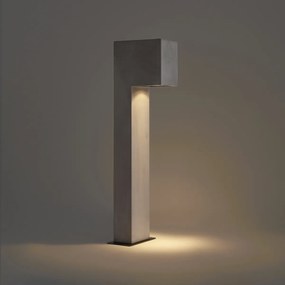 Модерен външен стълб сив 65 см IP44 - Pompei