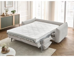 Светлосив сгъваем диван 214 cm Ernest – Bobochic Paris