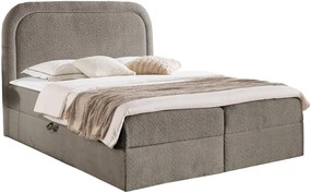 Тапицирано легло Bonito-Сребристо сив-200 x 200