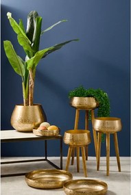 Метални ръчно изработени покрития за кашпи в комплект 3 бр. ø 37,5 cm Varanasi – Bizzotto