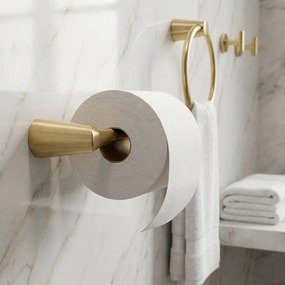 Поставка за тоалетна хартия 16205 VIBE Brush Gold