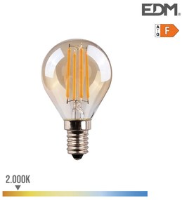 LED крушка EDM E14 4,5 W F 350 lm (2000 K)
