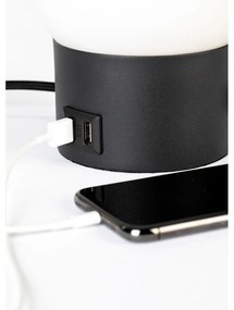 Настолна лампа с черна основа Urban - Zuiver