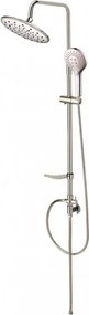 Душ система без смесител, с пита, слушалка и шлаух BG 8857+2316C+7305C ПАРИЖ