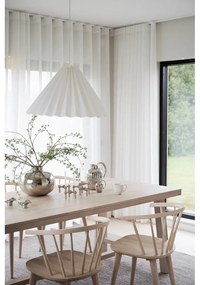 Матова лакирана дъбова маса за хранене , 220 x 95 cm Brooklyn - Rowico