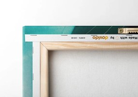 Картина на платно – Модерна синя абстракция