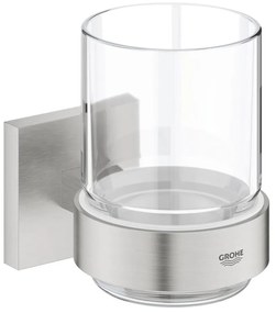 GROHE 41097DC0 - Чаша с държач START CUBE, неръждаема стомана