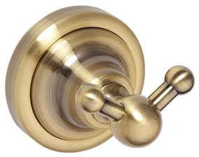 Двойна кука 6,5x6,5 cm бронзова