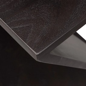 Странична масичка от масивна акация 41x41 cm Ikem – WOOOD