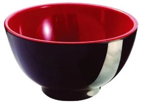 Horecano - Меламинова купа за ориз ф12см черно/червено SHIBUI-(219005RDBK)