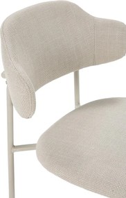 Кремави трапезни столове в комплект от 4 бр. Adriel – Marckeric