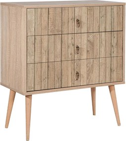 Комод от меламин Soho в цвят сонома 80x40x90см.