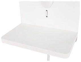 Бяла стенна лампа Comfort – Trio