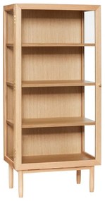 Витрина от дъбова дървесина 60x130 cm Kaiser - Hübsch
