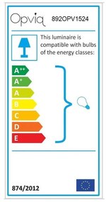 Черно и в меден цвят висящо осветително тяло ø 26 cm Sağlam – Opviq lights