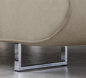 Бежов разтегателен ъглов диван с място за съхранение (десен ъгъл L форма) Anton – ELTAP